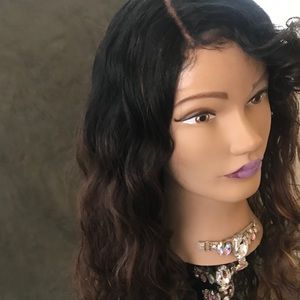 #LaceFront #Wigs #Brown&Blonde #Pre-plucked #Ombre